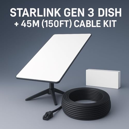 Generic 17" x 7" x 21" UTA-231 Satellite Antenna 150 ft Range 5 Ohms