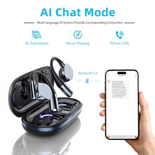 Lingobloom AI Translation Earbuds Black One Size