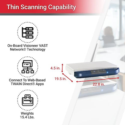 Visioneer 11.7" x 17" DocuMate 4700 300dpi USB A3 Flatbed Document Scanner