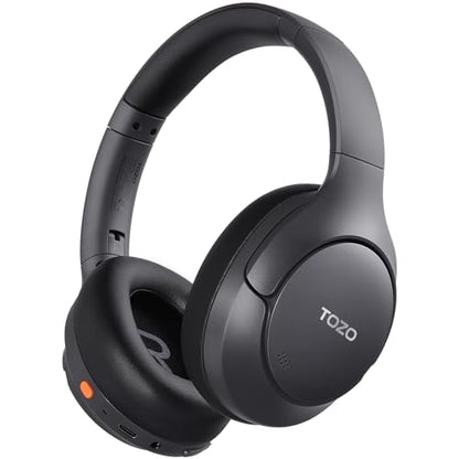 TOZO HT3 Wireless Over Ear Headphones T12052 Bluetooth 6.0 90-hour Battery Life Active Noise Cancellation