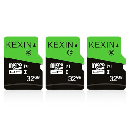KEXIN 32GB Micro SD Card Class 10 UHS-I Memory Card Model HT-0139 3-Pack
