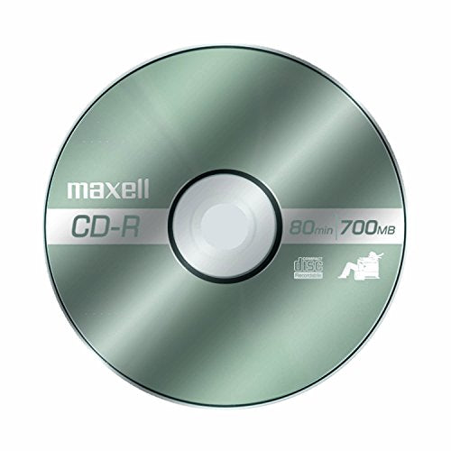 Maxell 648200, 22 x 7.2 x 0.25 inches, 1 Pound, English, CD-R Discs, 700MB, 2x to 48x Write Speed