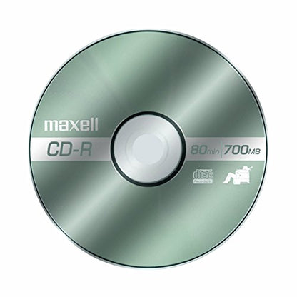 Maxell 648200, 22 x 7.2 x 0.25 inches, 1 Pound, English, CD-R Discs, 700MB, 2x to 48x Write Speed