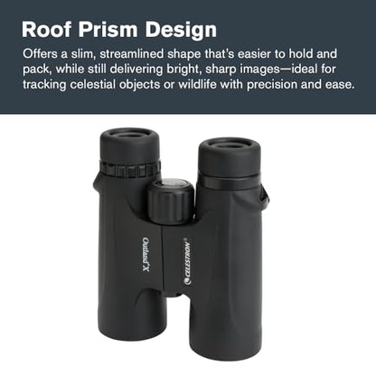Celestron 42mm Outland X 71346 Binoculars 8x Magnification Roof Prism Waterproof