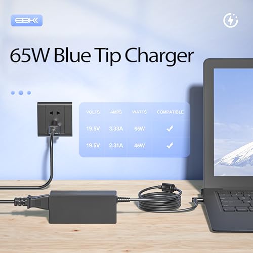 EBKK 65W Laptop Charger BRJ65195333 Black