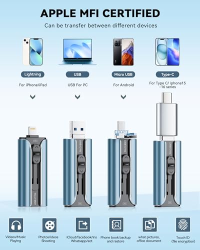 ROSPE 256GB RSE245 Memory Storage Device USB Flash Drive