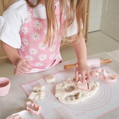 ZICOTO Large zic-bakset-pink_24-263a Kitchen Utensils Set for Kids