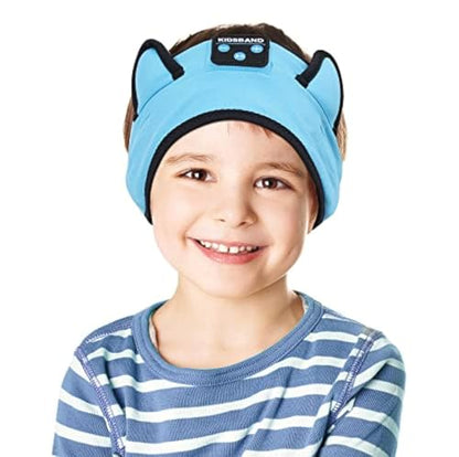 KIDSBAND Kids Headphones KIDS01 Bluetooth 5.2 Adjustable On-Ear Plastic with Wired & Wireless Connectivity
