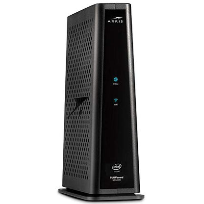 ARRIS 2.87" x 8" x 9.33" AC2350 Dual-Band Waive 2 Wi-Fi Router + DOCSIS 3.1 Modem Black