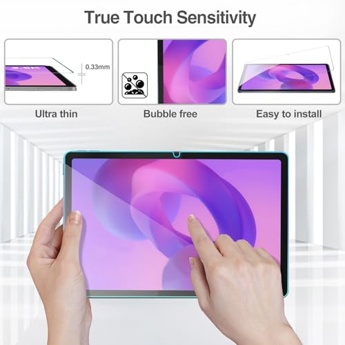 ProCase 2 Pack Screen Protector 9.65" x 6.89" Tempered Glass for Lenovo Idea Tab 11 Inch 2025/Tab M11/Tab K11 LTE