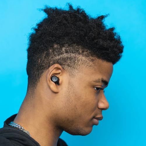 JLab IEUEBJBMINIRBLK124_1 Bluetooth 5.0 Wireless In-Ear Headphones No Jack Black