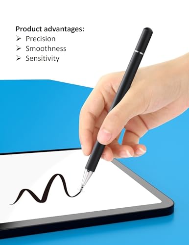 fllynewrite Stylus Pen 2-in-1 Compatible with Various Tablets All Touch Devices
