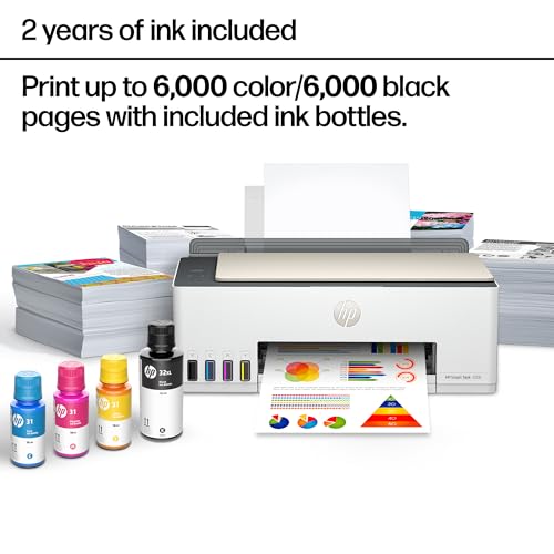 HP Smart Tank 5000 AIO 4800x1200dpi Color Printer Model 5D1B6A