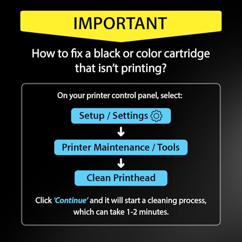 Smart Ink 902XL Ink Cartridge Compatible with HP Printers - High Yield - 4 Count
