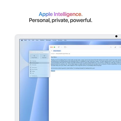 Apple 24" MD2T4LL/A M4 Chip 10-Cores 4.5K Retina Ultra Thin All-in-One Desktop Computer