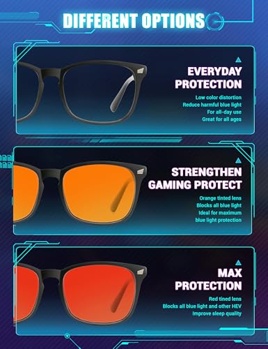 TIJN 53mm 000893 Blocker Due to Eye Strain for Adults