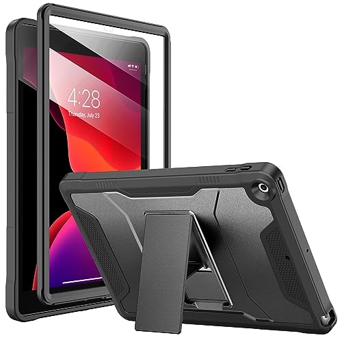Soke 10.2 Inches 10.2QBH23-Black Solid Case for iPad 9th/8th/7th Generation