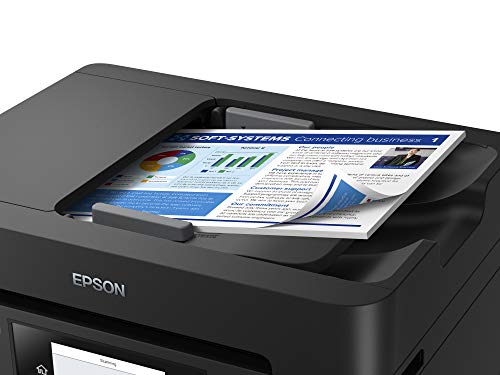 Epson WorkForce Pro 4834 All-in-One Multifunction Printer, 4800 x 2400, 25 ppm, Inkjet