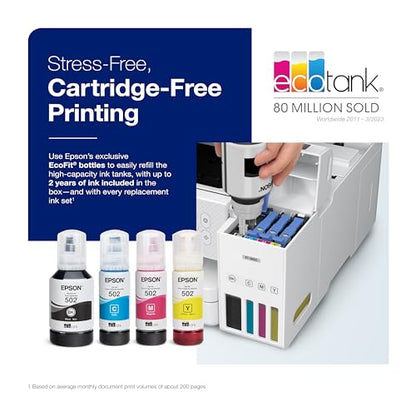 Epson EcoTank ET-3850 4800 x 1200 Inkjet Ink Tank Printer