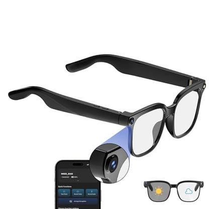 Dormiro 6.5 x 7 x 3 inches YT-1010 1080p Waterproof Smart Glasses