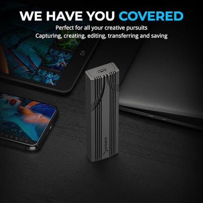SABRENT 8TB EC-PNVO USB 3.2 Gen 2 NVMe M.2 Enclosure
