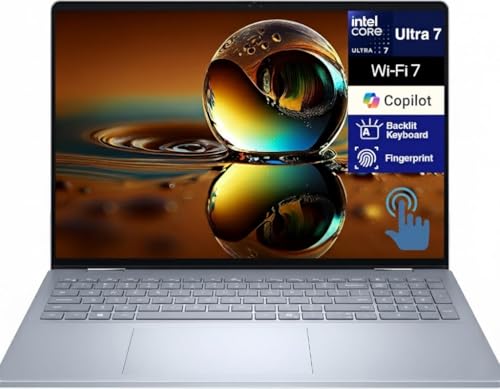 Dell 16 Inches 16 Plus 2-in-1 Convertible Laptop 1920 x 1200 Touchscreen SSD