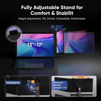 VueForge 14.1" A3 FHD 1080p 60Hz IPS Laptop Screen Extender