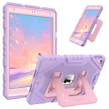 FINTIE 10.2" EPAK468 Case for iPad 9th/8th/7th Gen (2021/2020/2019) Hybrid Polycarbonate/Silicone