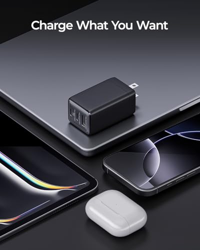 wegear 67W USB C Charger AC-255GUS Fast Charging Block Black