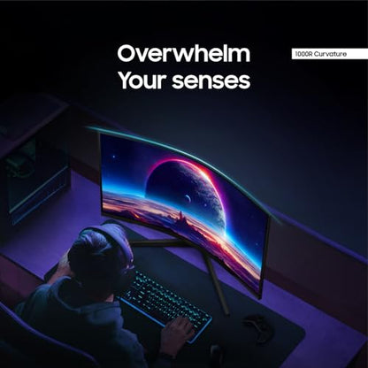 Samsung 32" Odyssey G55C LS32CG550ENXZA QHD 2560 x 1440 165Hz Curved LED Monitor