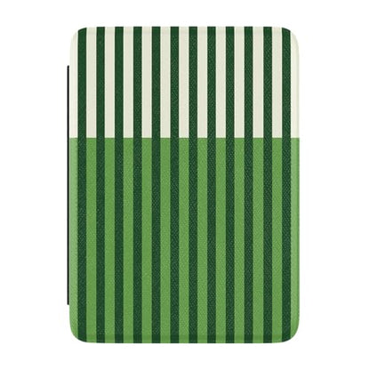 Casely 7 Inch Kindle Case | Fairway Stripes | Compatible with 7” Kindle Colorsoft and 7” Kindle Paperwhite, 12th Gen 2024 Models