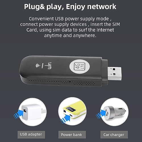 FOSA 4G LTE USB WiFi Modem USBWiFiRouter 802.11ac Indoor/Outdoor Tri-Band 150 Mbps