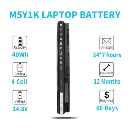 Emanjor 40Wh M5Y1K 14.8V Lithium Ion Laptop Battery Type M5Y1K