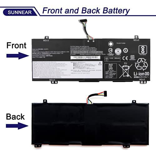 SUNNEAR 45Wh L18C4PF3 Li-ion Laptop Battery NP-40-12S Voltage 15.36V