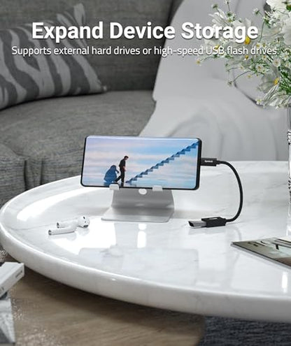 Syntech USB Type C to USB Adapter, 2 Pack, 10Gbps, Compatible with Various Devices