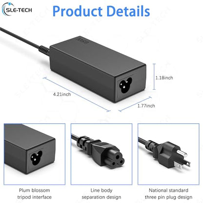 SLE-TECH 65W USB Type C Laptop Charger SM65CL-01 AC Adapter