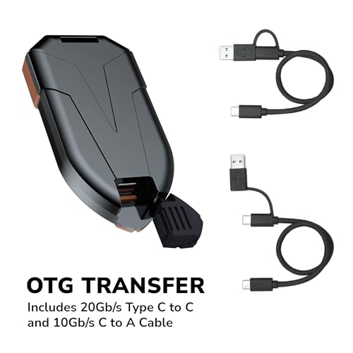 DATO 4TB ARSASE-4TB External Solid State Drive USB 3.2 Gen 2x2 Portable IP67