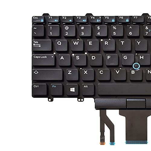 SUNMALL 104-Key Backlit Keyboard PK1313D4B00 Wired QWERTY Layout Black Plastic