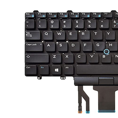 SUNMALL 104-Key Backlit Keyboard PK1313D4B00 Wired QWERTY Layout Black Plastic