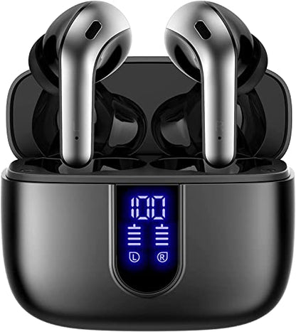 TAGRY X08 Bluetooth Wireless Earbuds IPX5 Waterproof Touch Control 60H Playback