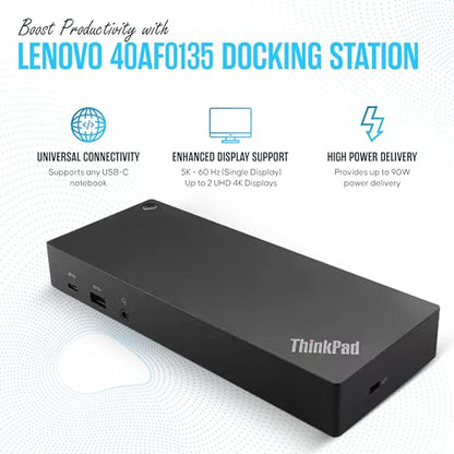 Koncept 40AF0135US Black USB-C Docking Station 135W Dual Monitor
