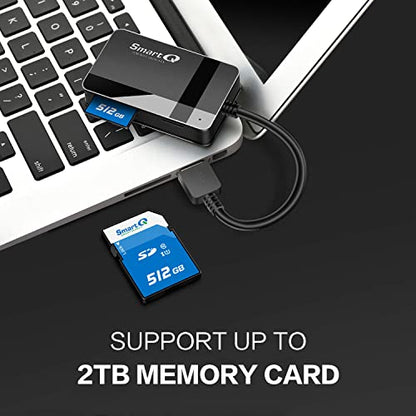 SmartQ 4-in-1 C368 USB 3.0 Memory Card Reader