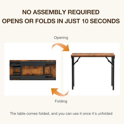 TEMI 35.8' A13-01 Non-Electric Manual Compact Freestanding Computer Desk