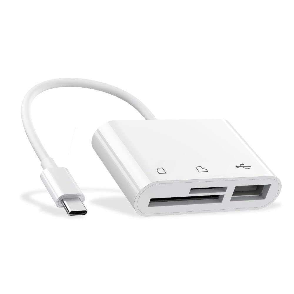 RayCue 2.76x0.79x0.39 in USB C Memory Card Reader A-CIGNA-CHECHONG