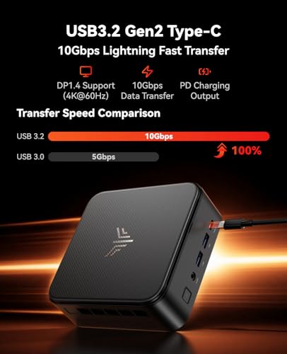 KAMRUI Mini PC E3B 4K 60Hz AMD Ryzen 7 7730U 32GB RAM 1TB SSD