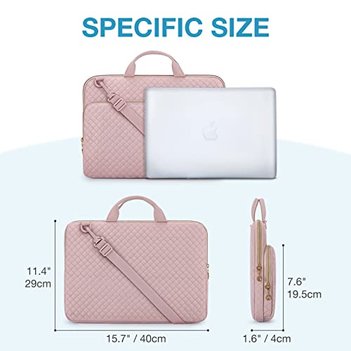 BAGSMART 15.6 Inch Laptop Sleeve BM0303003AP269 Polyester Waterproof