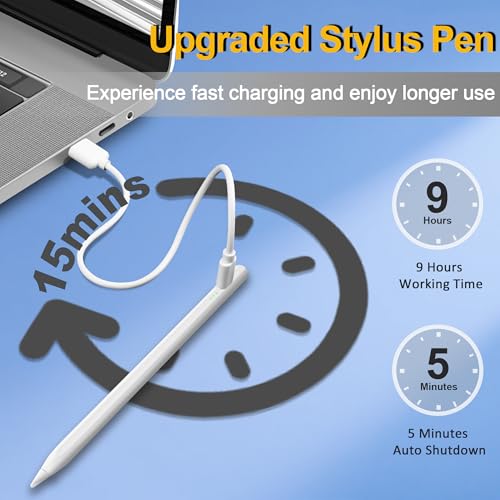 XIRON Stylus Pen for iPad 2018-2026 with Fast Charging and Palm Rejection