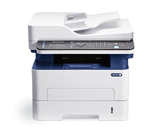 Xerox 3215/NI Laser Printer with Auto Document Feeder, 300 x 300 DPI, 27 ppm, Color