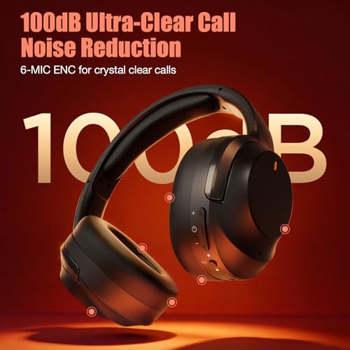Vonaural Over-Ear Hybrid Active Noise Cancelling Headphones Model B0FWJY183S