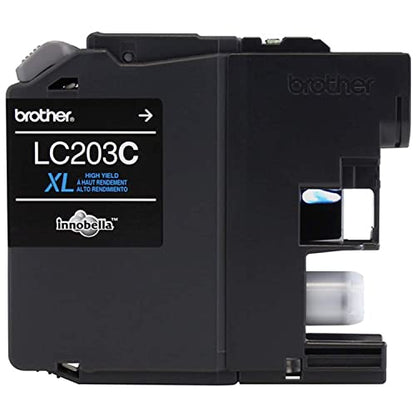 Brother LC2033PKS 3 Count Cyan, Magenta, Yellow Ink Cartridge, 550 Pages Yield, Genuine